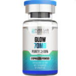 GLOW (GHK-Cu 50mg + TB-500 10mg + BPC-157 10mg) 70mg Blend